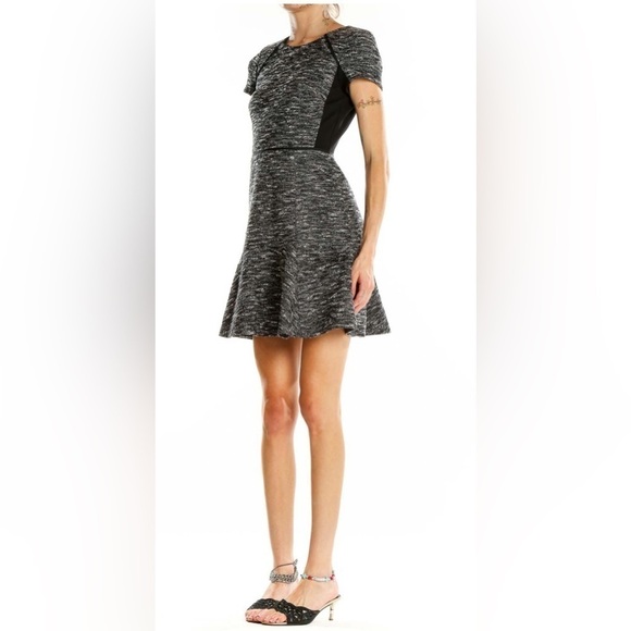 J Crew Grey All Day Wear Tweed Dress Size 4 - Picture 2 of 8